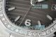 PPM Super Clone Patek Philippe Nautilus 7010 Grey Dial Diamond Quartz Lady’s Watch (4)_th.jpg